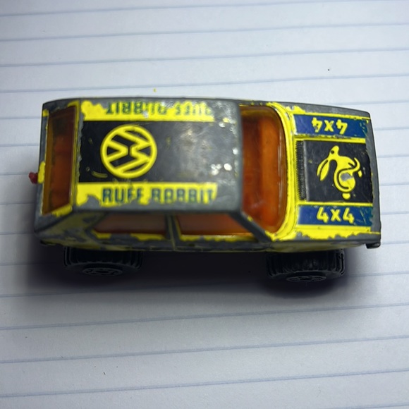1981 MATCHBOX Romping Rabbit VW 4x4 Volkswagen (Ruff Rabbit) - Picture 2 of 10